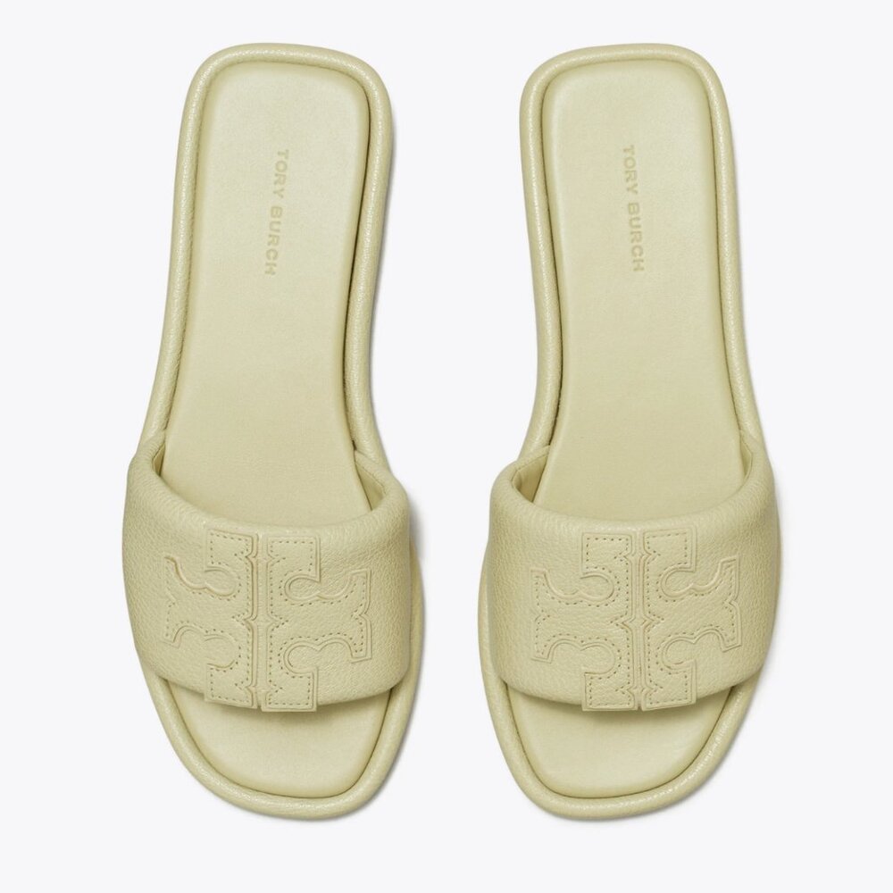 Tory Burch  DOUBLE T SPORT SLIDE  Flat Sandals